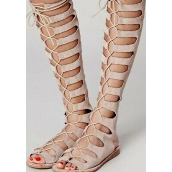 Free People x Jeffrey Campbell Rae Gladiator Sanda - Picture 5 of 8